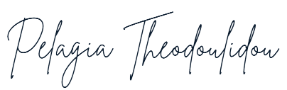 p<elagia theodoulidou logo upografi
